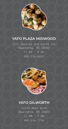 Photo of YAFO Kitchen - 1331 Central Ave #101, Charlotte, NC 28205