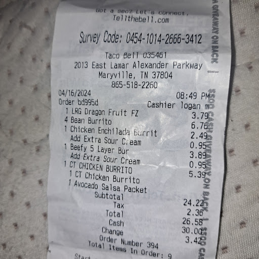 Photo of Taco Bell - 2013 E Lamar Alexander Pkwy, Maryville, TN 37804