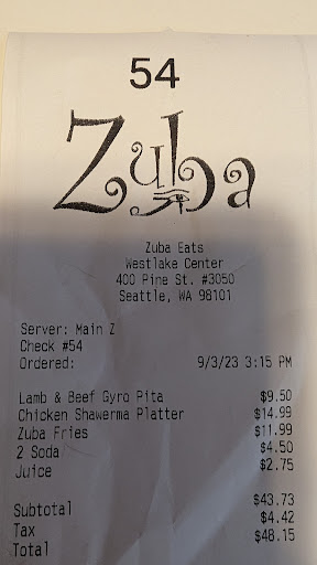 Photo of Zuba - 400 Pine St, Seattle, WA 98101