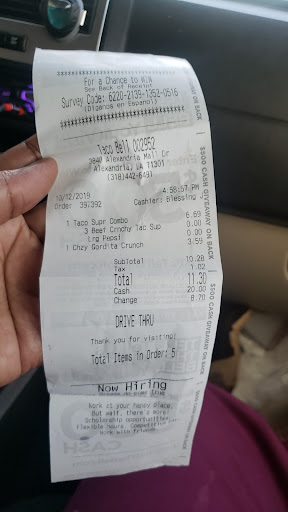 Photo of Taco Bell - 3840 Alexandria Mall Dr, Alexandria, LA 71301