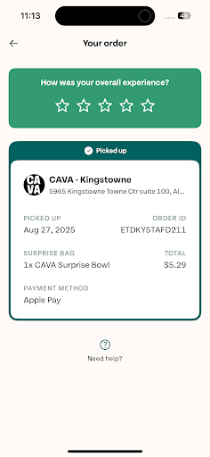 Photo of CAVA - 5965 Kingstowne Towne Ctr Suite 100, Alexandria, VA 22315