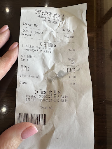 Photo of Express Burger & Mediterranean Grill - 7291 North Point Pkwy #1700, Alpharetta, GA 30022