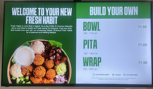 Photo of Hummus Republic - 675 W Crossville Rd Suite 140, Roswell, GA 30075