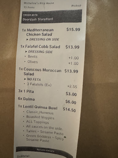 Photo of Micheline's Pita House La Jolla - 4150 Regents Park Row Suite #120, La Jolla, CA 92037