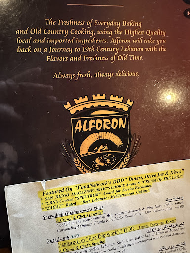 Photo of Alforon Mediterranean / Lebanese Cuisine - 5965 El Cajon Blvd, San Diego, CA 92115