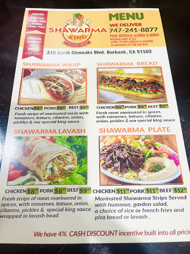 Photo of Shawarma King - 310 N Glenoaks Blvd, Burbank, CA 91502