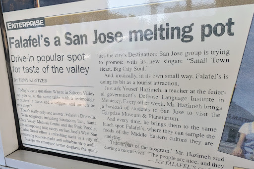 Photo of Falafel's Drive In - 2301 Stevens Creek Blvd, San Jose, CA 95128