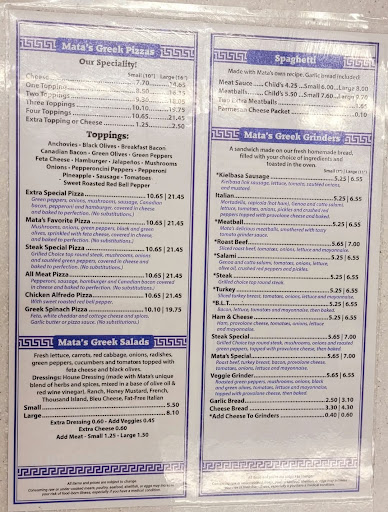 Photo of Mata’s II Greek Pizza & Grinders - 1620 Quintard Ave, Anniston, AL 36201