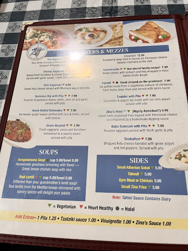 Photo of Zino's Greek & Mediterranean Cuisine - 7040 N Mesa St Ste H, El Paso, TX 79912