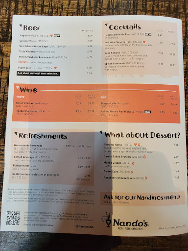 Photo of Nando's PERi-PERi - 7000 Arundel Mills Cir #229, Hanover, MD 21076