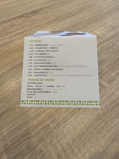 Photo of Yamas Mediterranean Street Food - 1330 Creekshire Way, Winston-Salem, NC 27103