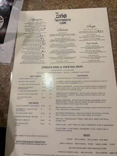 Photo of Zorba’s Mediterranean Restaurant and Bar - 6014 N May Ave, Oklahoma City, OK 73112