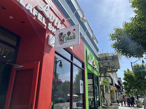 Photo of Lotus Falafel and Shawarma - Burlingame - 1107 Burlingame Ave, Burlingame, CA 94010