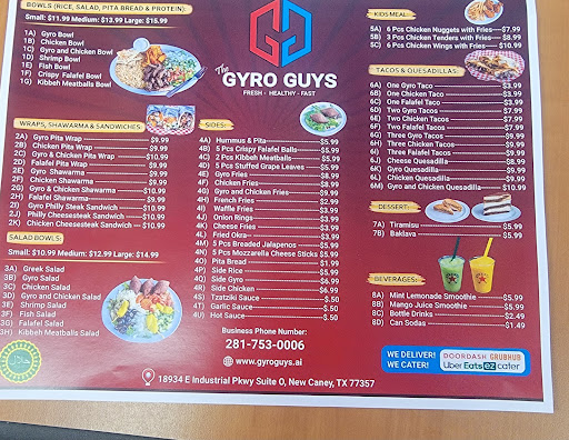 Photo of Gyro Guys - 18934 E Industrial Pkwy ste o, New Caney, TX 77357