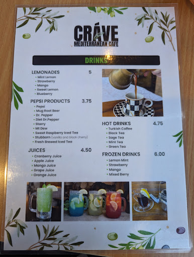 Photo of Crave Mediterranean Cafe - 9263 NE 83rd Terrace, Kansas City, MO 64158