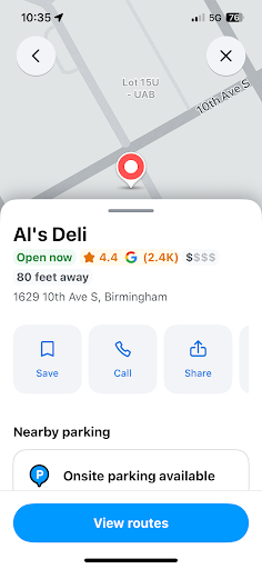 Photo of Al's Deli & Grill - 1629 10th Ave S, Birmingham, AL 35294
