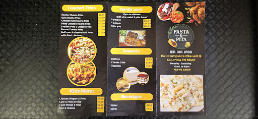 Photo of Pasta and Pita - 1390 Hampshire Pike b, Columbia, TN 38401