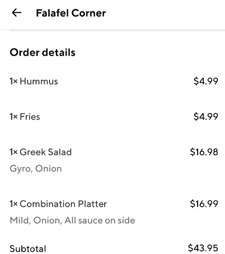 Photo of Falafel Corner - 4060 Douglas Blvd #105, Granite Bay, CA 95746