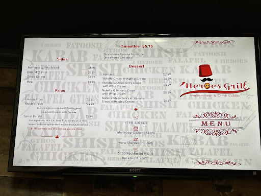 Photo of 4 Heroes grill - 5050 Rocklin Rd A-11, Rocklin, CA 95677