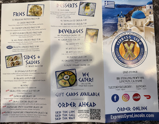 Photo of Express Gyro - 880 Sterling Pkwy #30, Lincoln, CA 95648