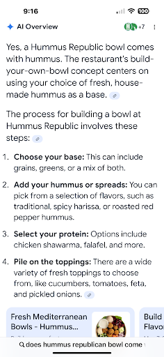 Photo of Hummus Republic - 1034 S Thomas Rd Ste 117, Fort Wayne, IN 46804