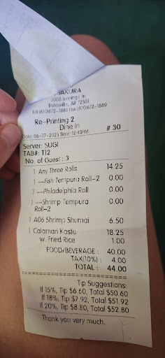 Photo of Sakura Japanese Steakhouse - 3000 Jennings Ln, Batesville, AR 72501