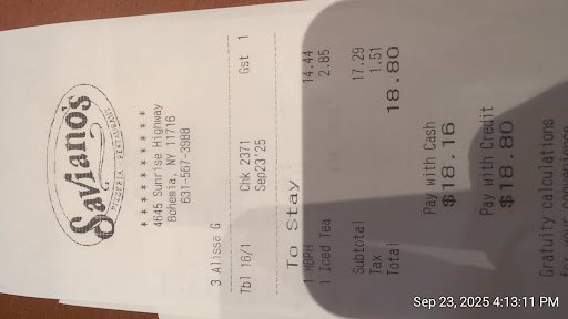 Photo of Saviano's Italian Restaurant & Pizzeria New York - 4645 Sunrise Hwy, Bohemia, NY 11716