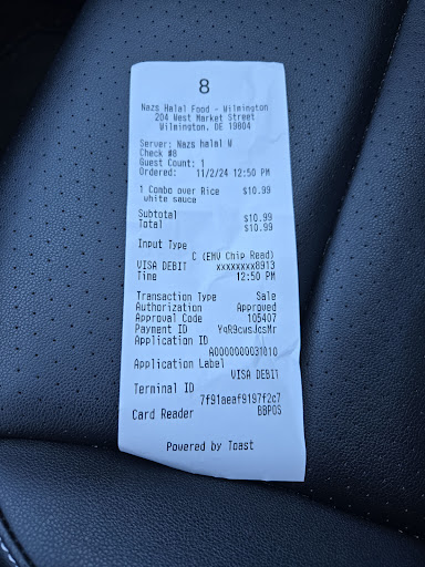 Photo of Naz's Halal Food - Newport - 204 W Market St, Wilmington, DE 19804