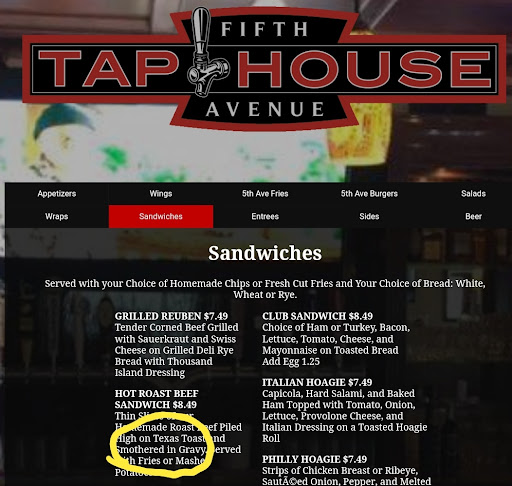 Photo of Fifth Avenue Taphouse - 631 5th Ave, New Brighton, PA 15066