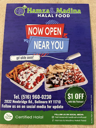 Photo of Hamza & Madina Halal Food Bellmore - 2032 Newbridge Rd, Bellmore, NY 11710