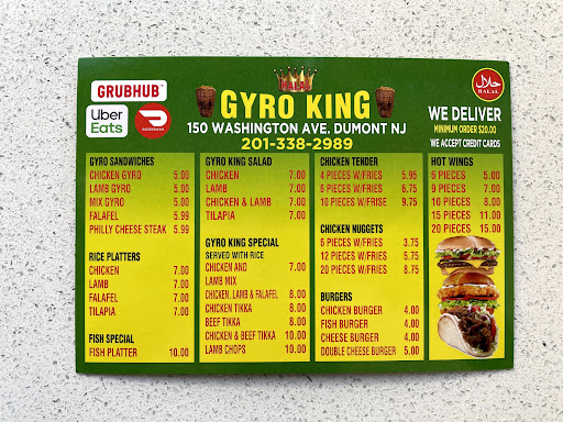 Photo of Halal Gyro King - 150 Washington Ave, Dumont, NJ 07628