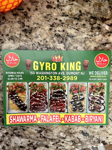 Photo of Halal Gyro King - 150 Washington Ave, Dumont, NJ 07628