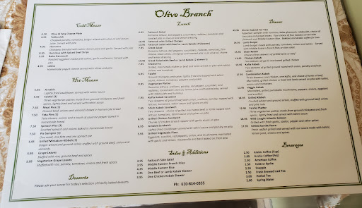 Photo of Olive Branch Cafe & Restaurant - 355 Broadway, Bethlehem, PA 18015