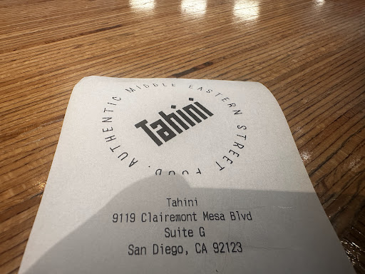 Photo of Tahini Authentic Middle Eastern Street Food - 9119 Clairemont Mesa Blvd Suite H, San Diego, CA 92123
