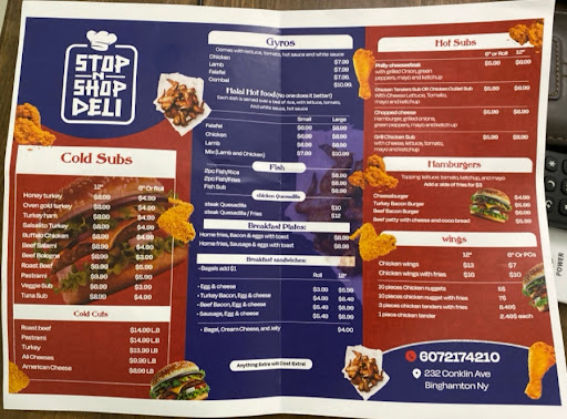 Photo of Stop N Shop Deli 1 - 232 Conklin Ave, Binghamton, NY 13903