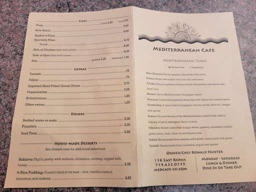 Photo of Mediterranean Cafe - 118 E Kiowa St, Colorado Springs, CO 80903