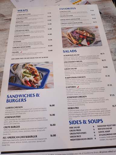 Photo of Acropolis Greek Taverna - Riverview - 6108 Winthrop Town Centre Ave, Riverview, FL 33578
