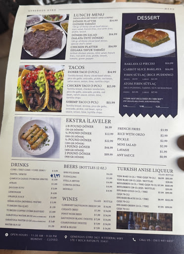 Photo of GG [Generous Gyro] - 2621 N Federal Hwy, Boca Raton, FL 33431