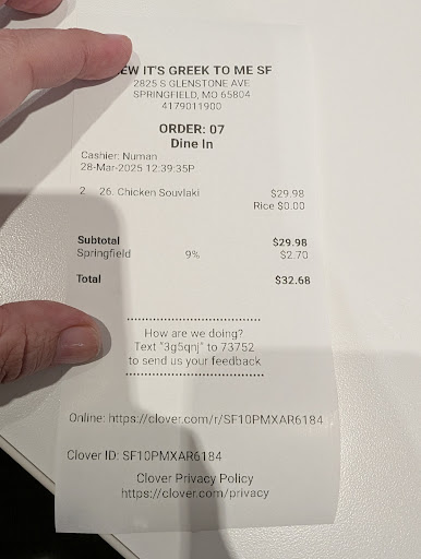 Photo of It's Greek To Me - 2825 S Glenstone Ave, Springfield, MO 65804