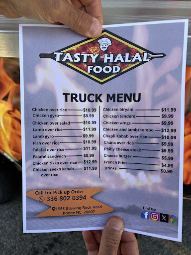 Photo of Tasty Halal Food Truck Boone - 1563 Blowing Rock Rd, Boone, NC 28607