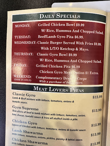 Photo of Pita Grill & Creperie Warren - 66 Mountain Blvd, Warren, NJ 07059