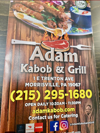 Photo of Adam Kabob & Grill - Adam kabob & grill In plaza, 1 E Trenton Ave Suite 3A, Morrisville, PA 19067