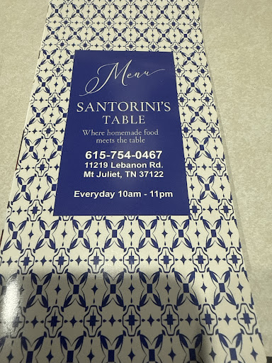 Photo of Santorini’s Table - 11219 Lebanon Rd, Mt. Juliet, TN 37122