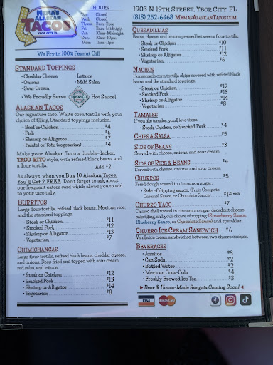 Photo of Mema’s Alaskan Tacos - 1903 N 19th St, Tampa, FL 33605