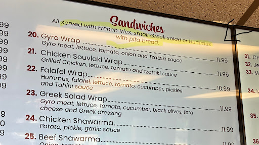 Photo of Pita Grille - 3217 Wade Hampton Blvd #3, Taylors, SC 29687