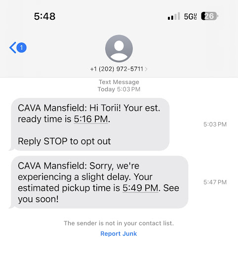 Photo of CAVA - 280 School St D135, Mansfield, MA 02048