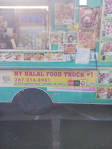 Photo of NY HALAL FOOD TRUCK # 1 - 2207 Edgmont Ave, Chester, PA 19013