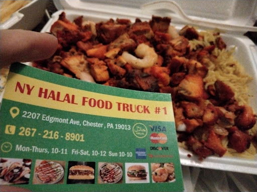 Photo of NY HALAL FOOD TRUCK # 1 - 2207 Edgmont Ave, Chester, PA 19013