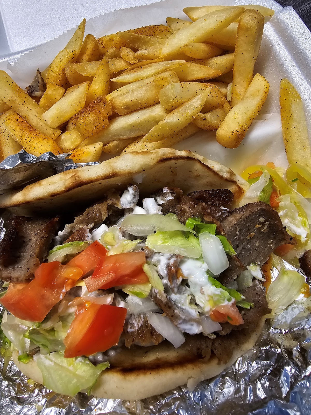 Photo of Shawarma rolls and gyro - 450 Jefferson St, Marion, OH 43302