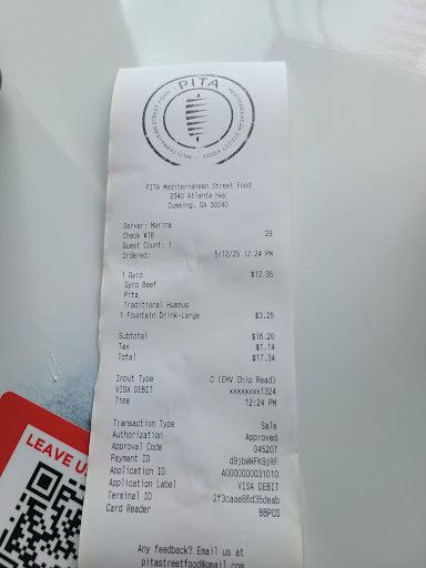 Photo of PITA Mediterranean Street Food - Cumming - 2340 Atlanta Hwy, Cumming, GA 30040